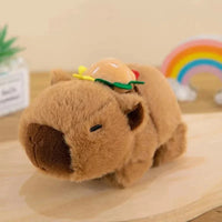 Lovely Capybara Animal Slap Snap Wrap Wristband Bracelet Plush Stuffed Animal Kawaii Capybara Hand Ring Wristband Kid Funny Toys Econic Blanks