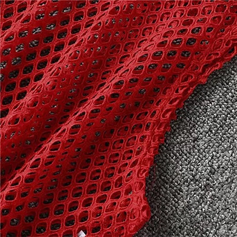 Sexy Black/Red Hollow Out Crop Top 2023 Mesh T-shirt Female Loose Fashion Summer Basic Tops For Women Fishnet Shirt Quick Pick Grocers