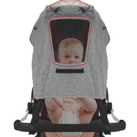 Universal Baby Stroller Accessories Sun Shade UV Protection Sunshade Carriage Canopy Cover for Prams Infants Car Seat Sun Visor Purest Peak