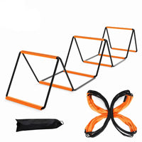 Dual-Purpose Soccer Training Jump Ladder Multifunctional Agility Ladder Speed Training Coordination Footwork Football Equipment Quick Pick Grocers