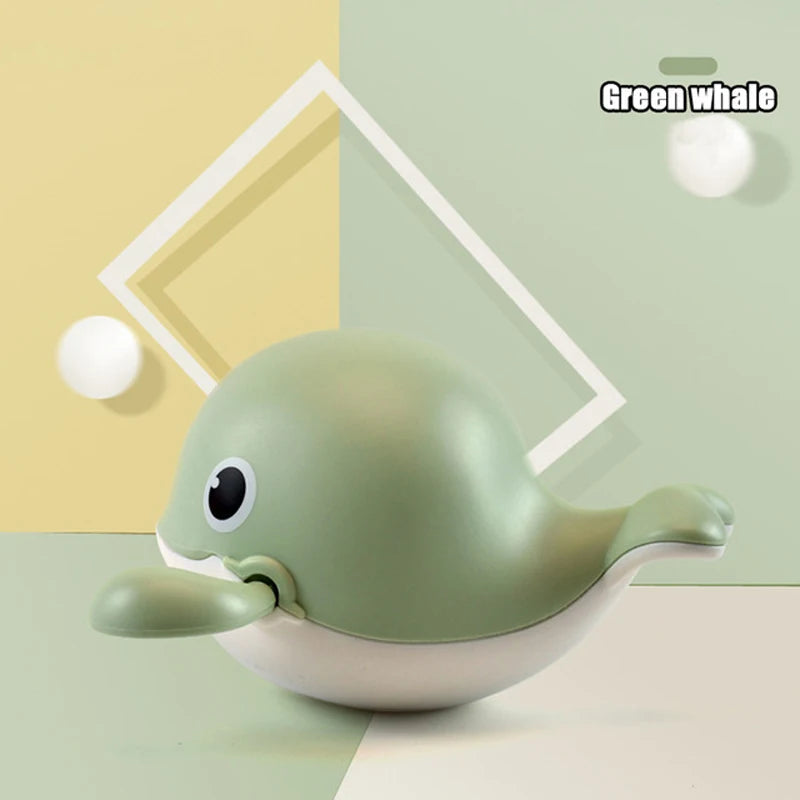 Baby Bath Toys Bathing Cute Swimming Turtle Whale Pool Beach Classic Chain Clockwork Water Toy For Kids Water Playing Toys Econic Blanks