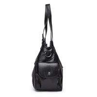 Pu shoulder bag fashionable temperament zipper opening design daily commuter handbag Quick Pick Grocers