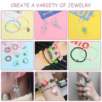 About 5200Pcs24 Grid Rice Bead Box Handmade DIY Jewelry Bracelet Earrings Kandi Jewelry Accessories Materials Econic Blanks
