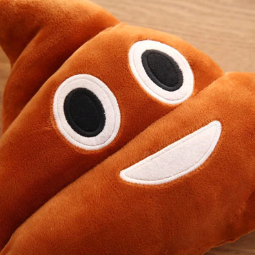 Wholesale cartoon new expression poo plush toys cute funny quirky funny poop cushion Econic Blanks