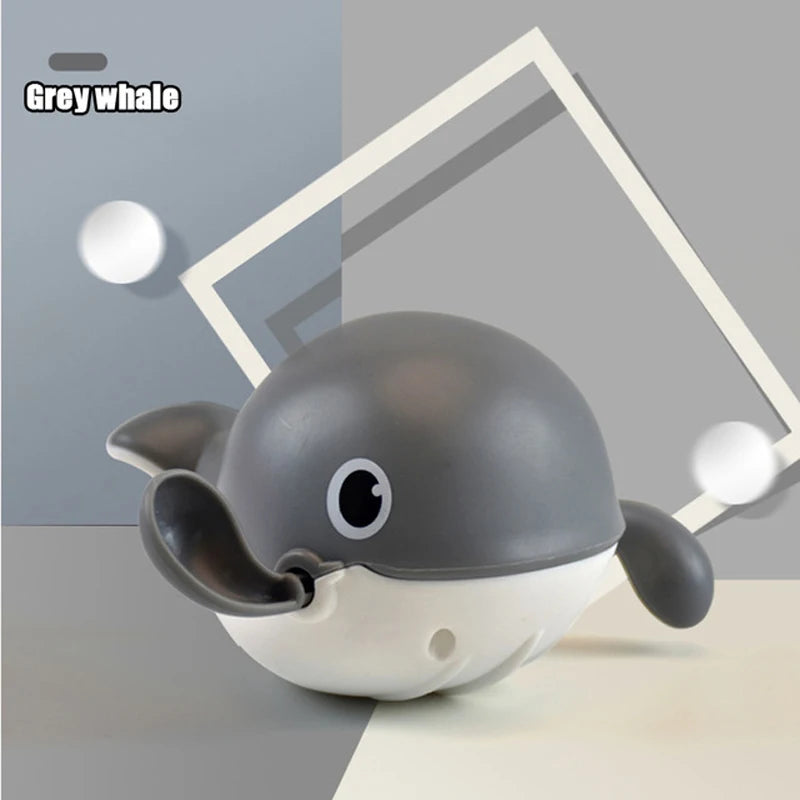 Baby Bath Toys Bathing Cute Swimming Turtle Whale Pool Beach Classic Chain Clockwork Water Toy For Kids Water Playing Toys Econic Blanks