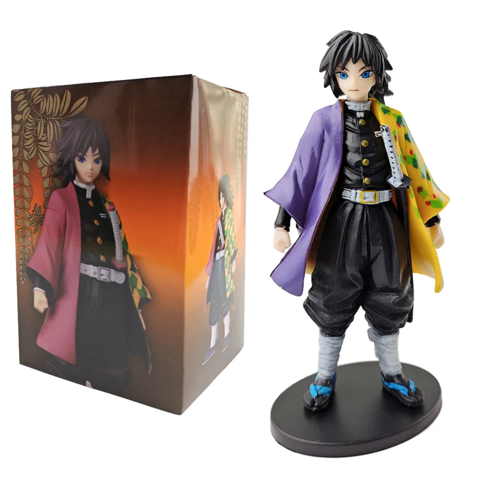 Anime Demon Slayer Kimetsu no Yaiba Figure Kamado Tanjirou Action Figure Agatsuma Zenitsu Nezuko Warrior PVC Model Toys Quick Pick Grocers
