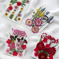 For Fun DIY Embossed Dried Flower Resin Fillings Real Flower for Home Decoration Nail Art Handicrafts Jewelry Making Crafts Econic Blanks