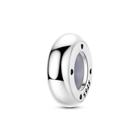 100% 925 Sterling Silver Rainbow Zircon Colorful Butterfly Dragon Shaped Silicone Stopper Charms Beads Fit DIY Bracelets Jewelry Econic Blanks