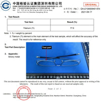 FONEX Titanium Glasses Frame Men Brand Design Square Eyewear Ultralight-Weight Japanese High-end Quality Eyeglasses Frames 85641 Econic Blanks
