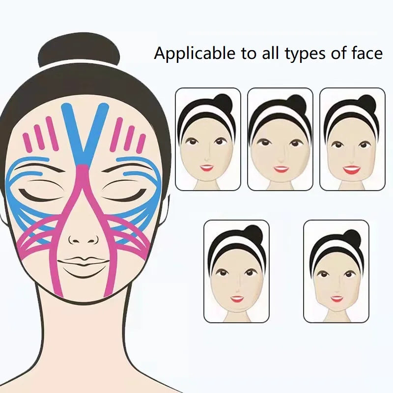 2.5CM*5M Wrinkle Face Tapes Face Lifting Tapes Face Tape Lifting Visage Beauty Tools LBHL09 Quick Pick Grocers