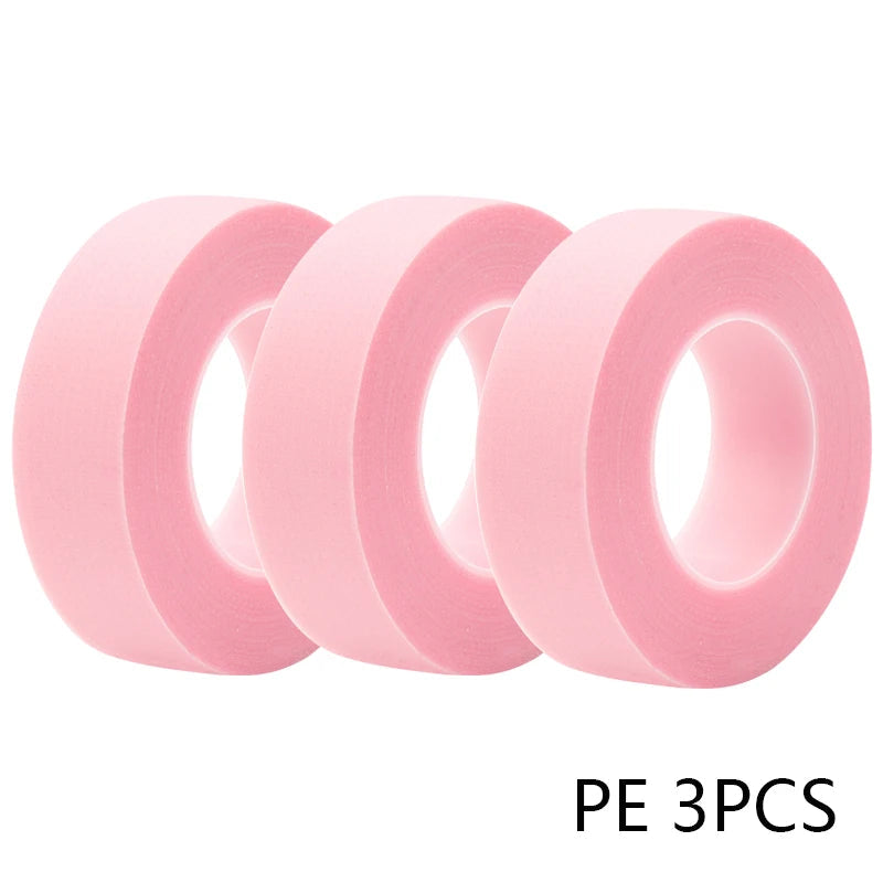 1/3/5 Rolls Eyelashes Extension Tape PE Adhesive Tools Under Eye Pads For Micropore Lashes Grafting Supplies Lash Lifting Tapes Quick Pick Grocers