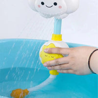 Cloud Weather Bath Toy for Kids Press Spray Educational Water Cycle Play Pool Beach Safe Fun Econic Blanks