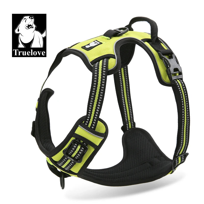 Truelove Pet harness Fashionable Nylon Durable Dog Harness Reflective Breathable Padded Training Vest Luxury Pet Accessories Quick Pick Grocers