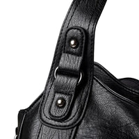 Pu shoulder bag fashionable temperament zipper opening design daily commuter handbag Quick Pick Grocers