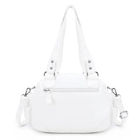 Vintage Women Handbags Satchel Top-handle Handbag PU Shoulder Bag Dumpling Pack Give Gifts Shoulder Bags Phone Money Pack Quick Pick Grocers