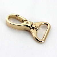 1piece Metal Carabiner Snap Hook Trigger Lobster Clasp Clip Swivel Spring Gate Leather Craft Pet Leash Bag Strap Belt Webbing Quick Pick Grocers