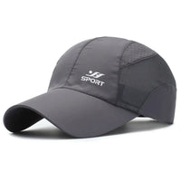 Stay Protected in Style: UV Protection Baseball Cap with Quick-Drying Soft Top, Breathable Strapback for Hiking, Fishing & Outdo Econic Blanks