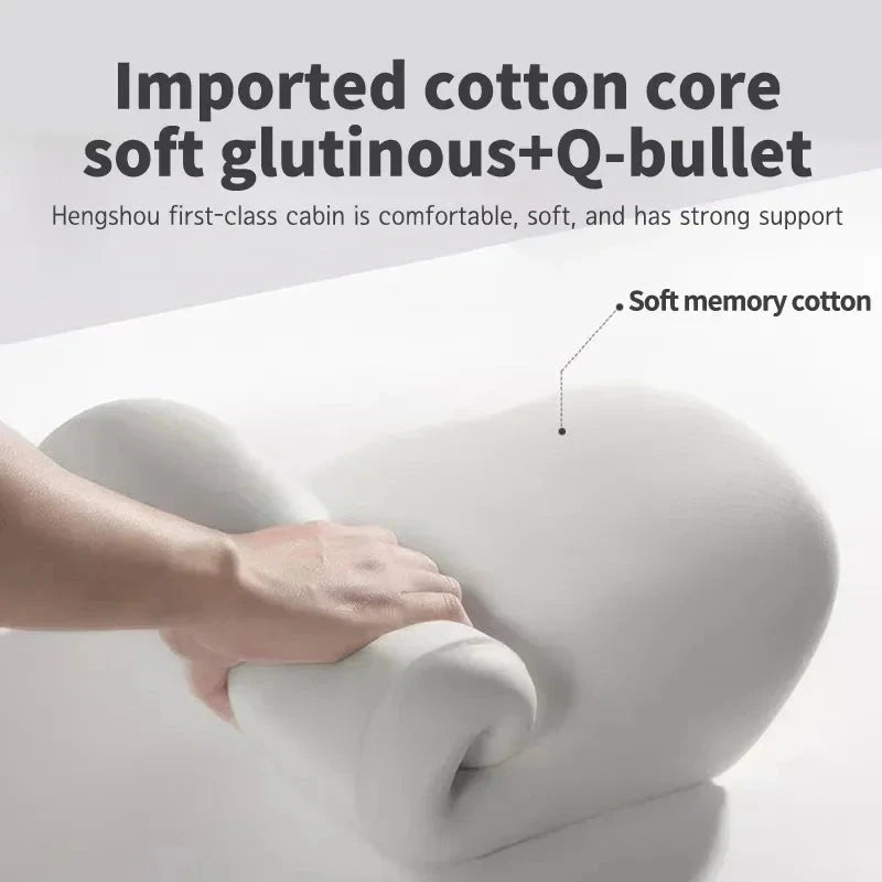Memory Foam Lumbar Back Cushion for Car Office Gaming Chairs and Postpartum Waist Support Multi Functional Pain Relief Pillow Econic Blanks