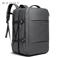 BANGE Aesthetic Men Business Backpack School Expandable USB Bag, Large Capacity 17.3 Laptop Waterproof Fashion Travel Backpack Econic Blanks