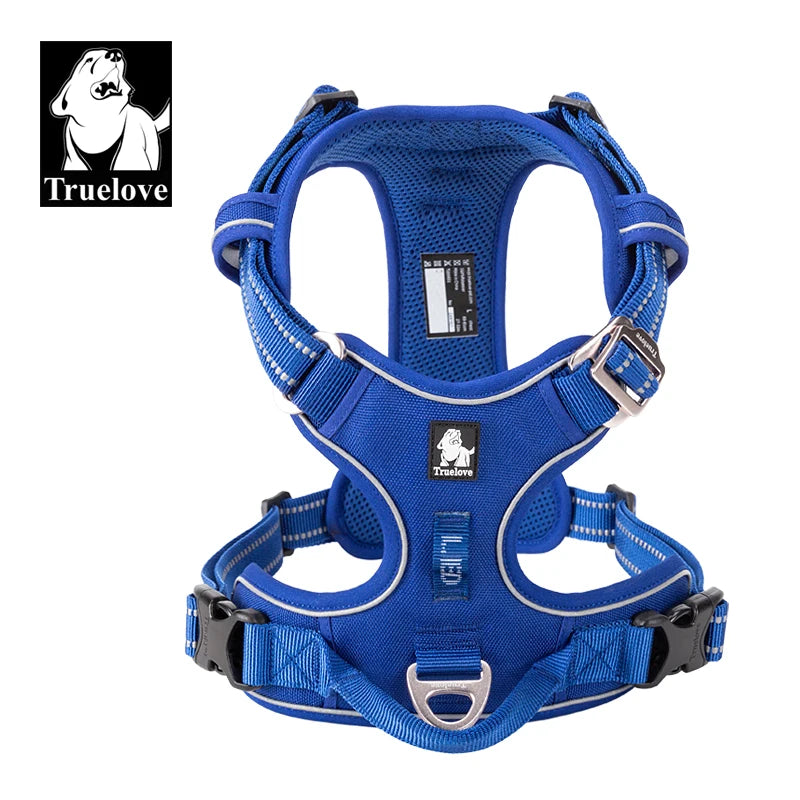 Truelove Pet harness Fashionable Nylon Durable Dog Harness Reflective Breathable Padded Training Vest Luxury Pet Accessories Quick Pick Grocers