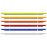 1 Set Reflective Warning Safety Tape - Car Trunk Anti-Collision, Add Protection For Your Vehicle Econic Blanks