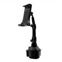 ABS Material Waterproof Car Cup Holder Mount for Tablets and Phones, Heavy Duty Expandable Base for Auto Vehicles