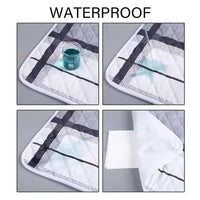Washable Incontinence Bed Pad Reusable Changing Pad Sheet Urine Mat Nappy Diaper Mattress Protector Waterproof Cover Kids Adult Quick Pick Grocers