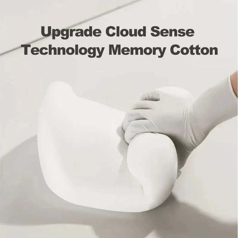 Memory Foam Car Neck Cushion Car Lumbar Support For Car Supplies Universal Neck Pillow Waist Cushion Car Seat Car Accessories Econic Blanks