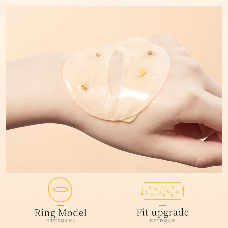 80 Osmanthus Eye Masks, Containing Osmanthus Extract, Hydrate and Moisturize, Nourish the Eyes, and Improve the Skin Around the Eyes Suitable for Daily Eye Care, a Gift for Mom on Mother's Day Quick Pick Grocers