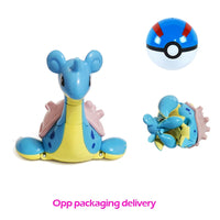 Figure Pokemon Pokeball transform Pikachu Charizard Venusaur Blastoise Mewtwo Gyarados Solgaleo Lunala Eevee poke ball toy gift Quick Pick Grocers