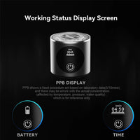 ALTHY Performance Hydrogen Water Generator Bottle DuPont SPE+PEM Dual Chamber + PPB&Time&Battery Display + H2 Inhalation Device Quick Pick Grocers