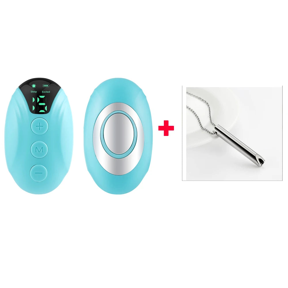 Handheld 20 Levels EMS Sleep Aid Relaxation Treatment Microcurrent Pulse Hypnosis Device Insomnia Quick Pick Grocers