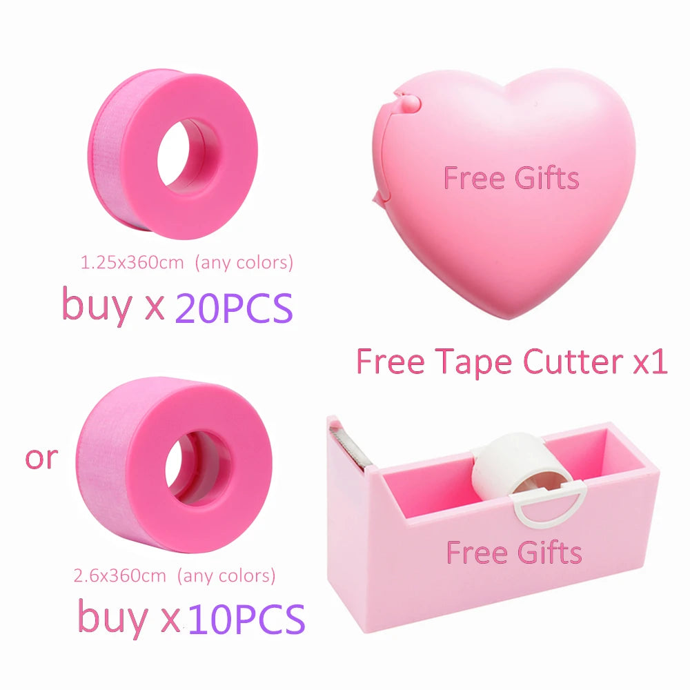 Silicone Gel Tape for Lash Extensions Sensitive Skin Multi Use Non-Woven Breathable Under Eye Pad Patches Makeup Tools Supplier Quick Pick Grocers