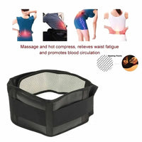 Tcare M - 4XL Adjustable Tourmaline Self Heating Magnetic Therapy Back Waist Support Belt Lumbar Brace Massage Band Health Care Purest Peak