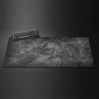 Gray mouse pad Large/Small overlocked mousepad xxl desktop keyboard table pad gray series game desk mat computer accessories Econic Blanks