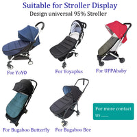 Universaln Stroller Footmuff Compatible with all YOYO Strollers and Bugaboo strollers - Windproof, Waterproof & Thermal Warm Purest Peak