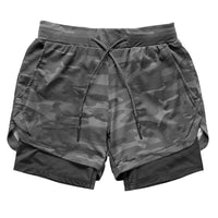 Camo Running Shorts Men Gym Sports Shorts 2 In 1 Quick Dry Workout Training Gym Fitness Jogging Short Pants Summer Men Shorts Econic Blanks