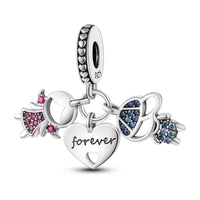 Hot Sale 925 Silver Charms Beads Fit Original Pan Bracelet Making For Woman Jewelry Fashion Pendant Econic Blanks