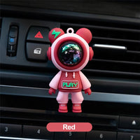 Cute Astronaut Figurines Ornaments Decoration Car Aromatherapy Air Freshener Air Vent Fragrance Interior Perfume Diffuser