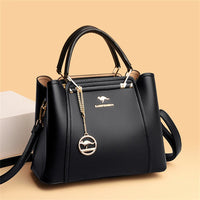 2024 Luxury Women Designer 3 Layers Shoulder Crossbody Sac Ladies Large Capacity Leather Handbags Shopper Brand Messenger Totes Quick Pick Grocers