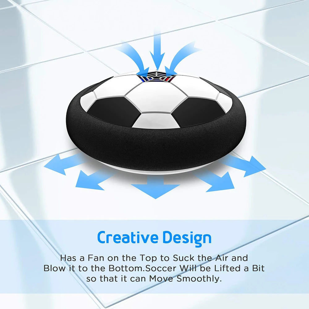 Hover Soccer Ball Toys for Children Electric Floating Football with LED Light Music Soccer Ball Outdoor Game Sport Toys for Kids Econic Blanks