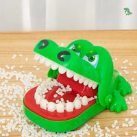 Crocodile Teeth Toys Game for Kids Crocodile Biting Finger Dentist Games Funny Toys for Children Adult Stress Relief Prank Toys Econic Blanks