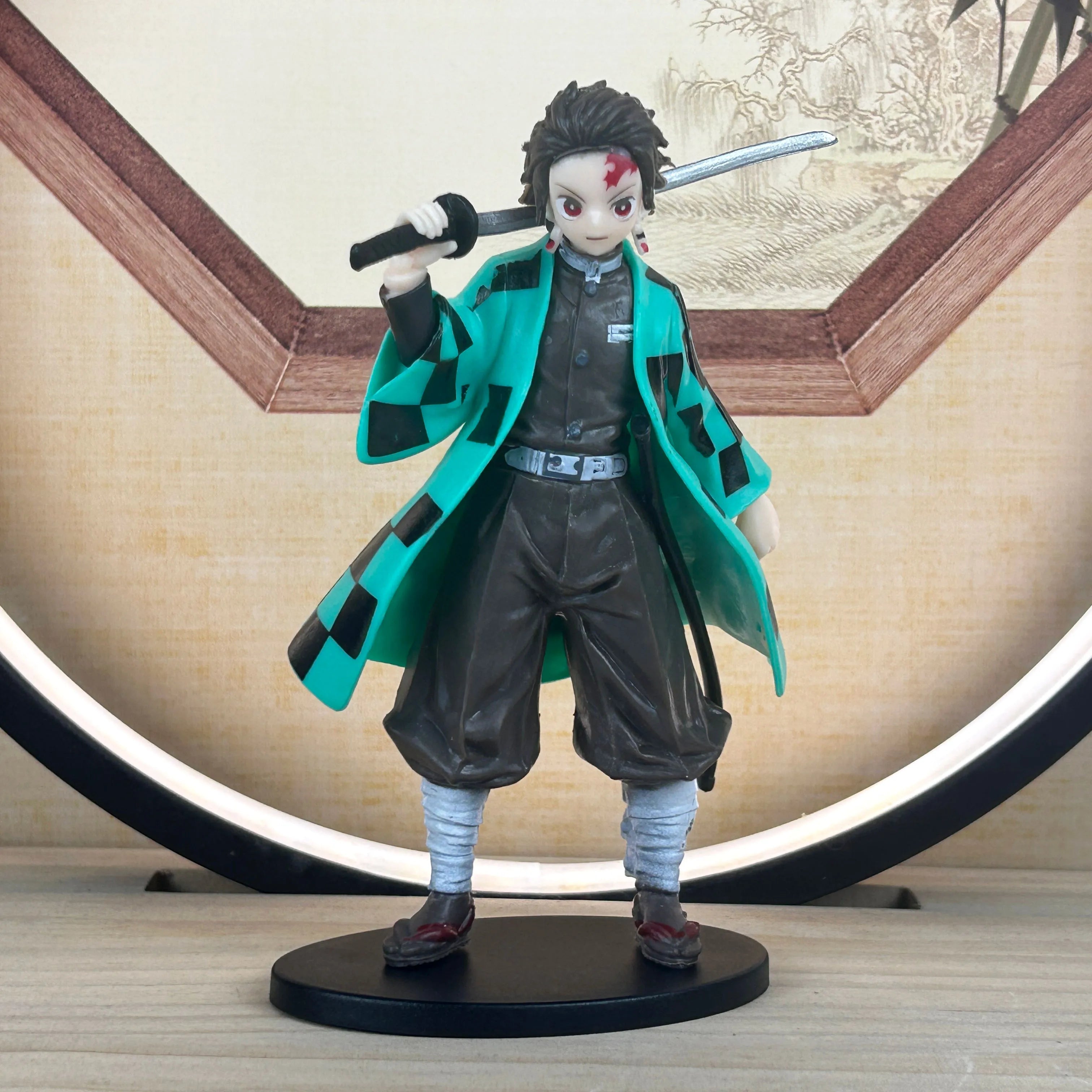 Anime Figure Demon Slayer Figures Kimetsu No Yaiba Doll Tanjiro Nezuko Zenitsu Figurine Inosuke Warrior Action Figure Model Toys Quick Pick Grocers