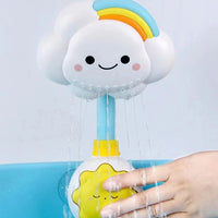 Cloud Weather Bath Toy for Kids Press Spray Educational Water Cycle Play Pool Beach Safe Fun Econic Blanks