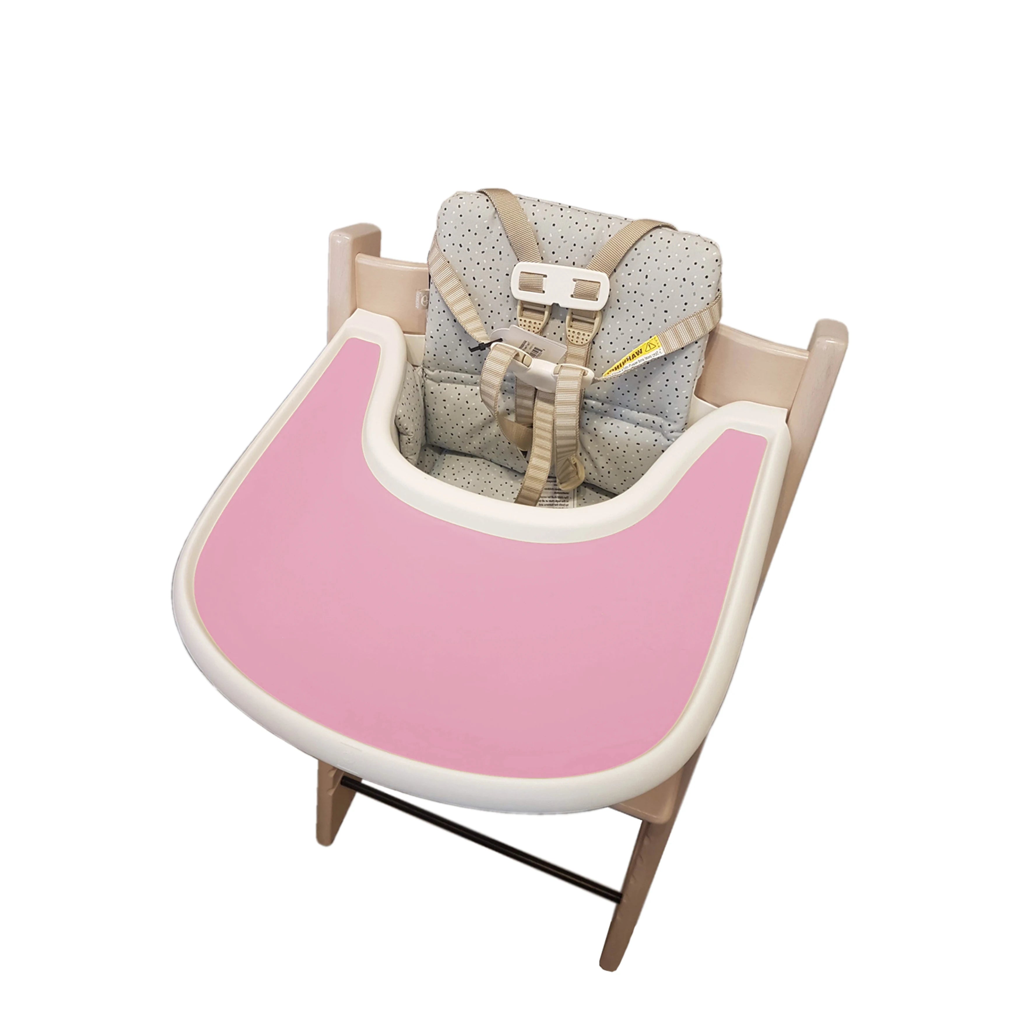 1pcs-Easy To Clean Trip Trap Placemat Silicone Baby Dining Feeding Mat Highchair Flat Tray Placemat For Baby Purest Peak