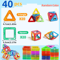 Magnetic Building Blocks DIY Magnets Toys medium size STEM Toys Construction Toys Learning Educational Magnet Toys Econic Blanks