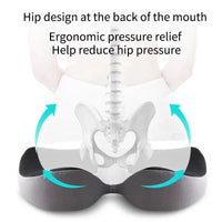 Cushion Non Slip Orthopedic Memory Foam Prostate Cushion for Tailbone Sciaticaback Pain Relief Comfort Chair Car Seat Econic Blanks