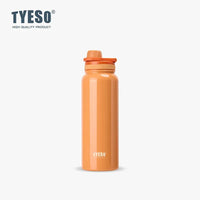 Tyeso Stainless Steel Thermal Water Bottle Portable Tumbler Sport Vacuum Flask Keeps Cold and Heat Thermal Mug Car Insulated Cup Econic Blanks
