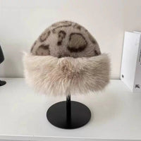New Fluffy Fur Women's Winter Hat Winter Snow Ski Cap Female Faux Fur Thick Warm Windproof Hat Russian Hat Mink Fisherman's Hat Purest Peak