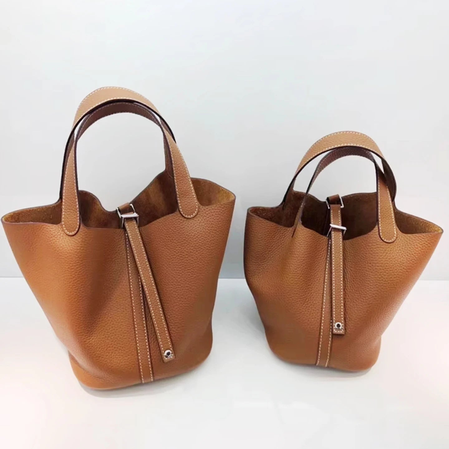 MENDY Women Bags Handbags Bucket Bag Real Leathe Fashion Tote Bag Genuine Leather Luxury Desginer Big Size Large Lady Hand Bags Quick Pick Grocers